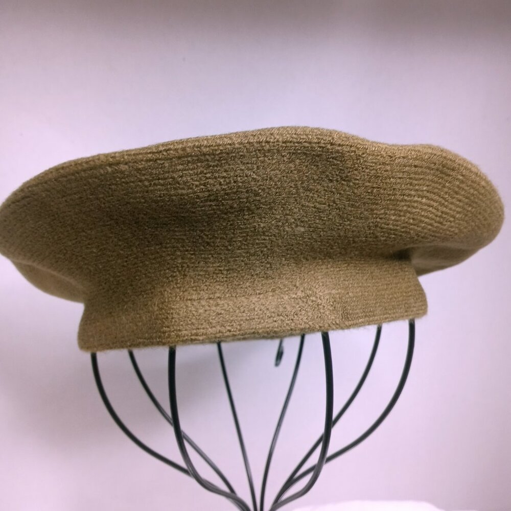 Stretchy Solid Olive Beret